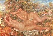 Pierre Renoir The Great Bathers USA oil painting artist